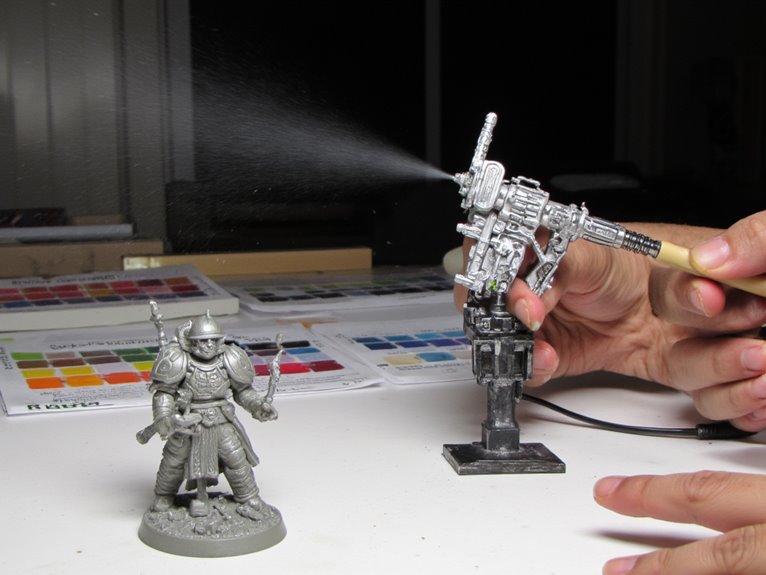 progressive airbrush skill development
