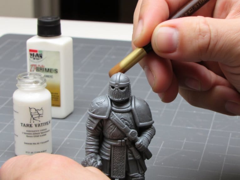 protecting painted miniatures effectively