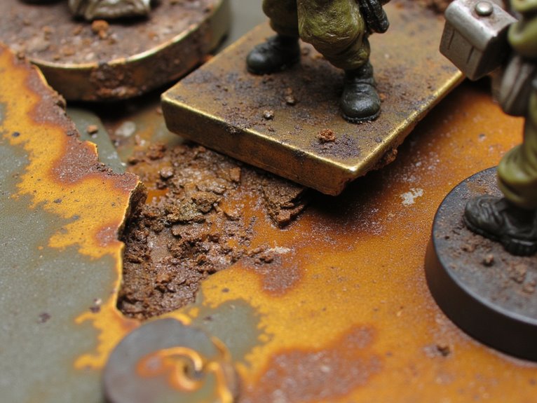 realistic weathering surface techniques