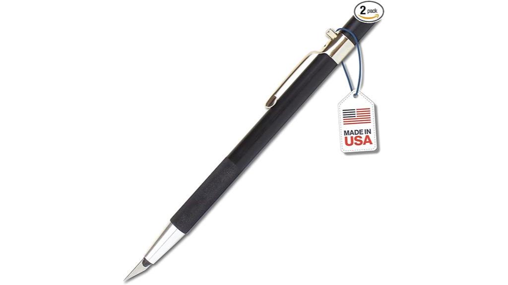 retractable pen knife set