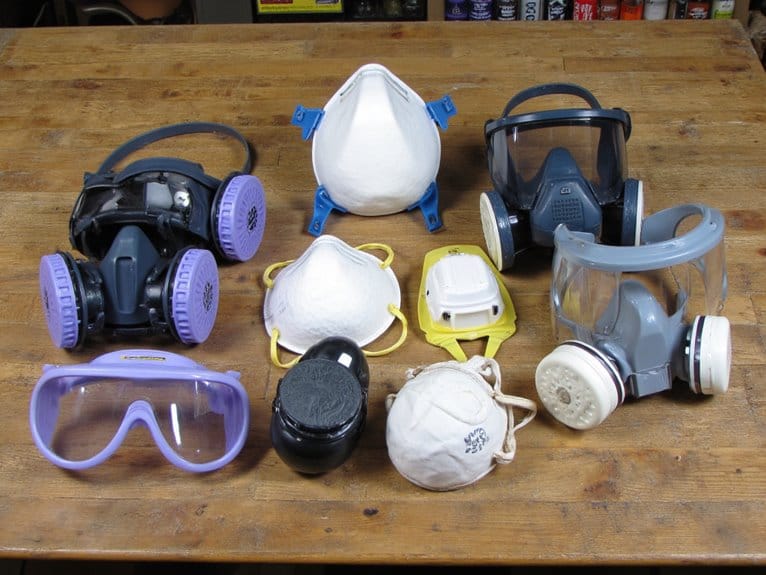 safe hobby respirators selection