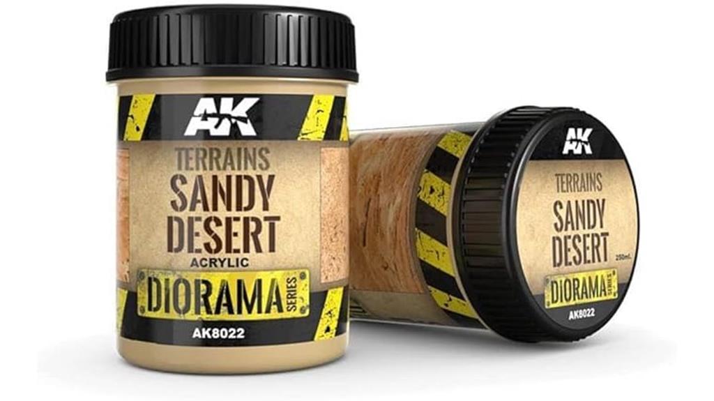 sandy desert terrain paint