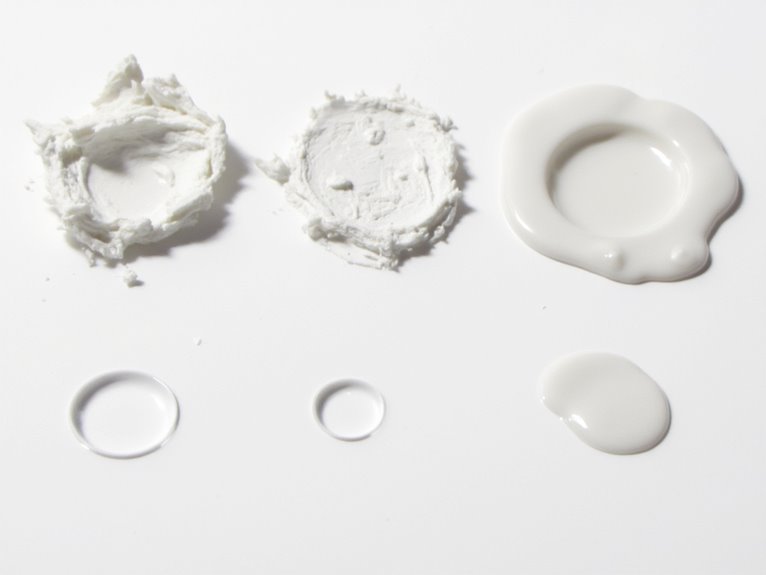selecting appropriate thinning agents
