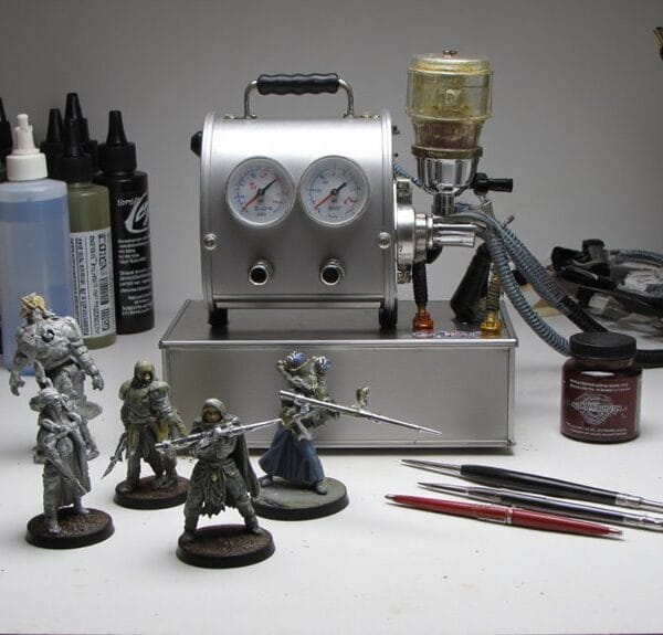 selecting miniature painting compressor