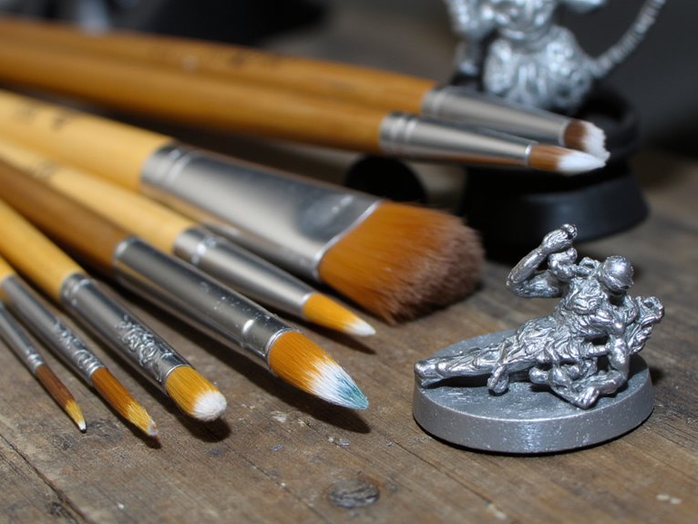 selecting optimal painting brushes
