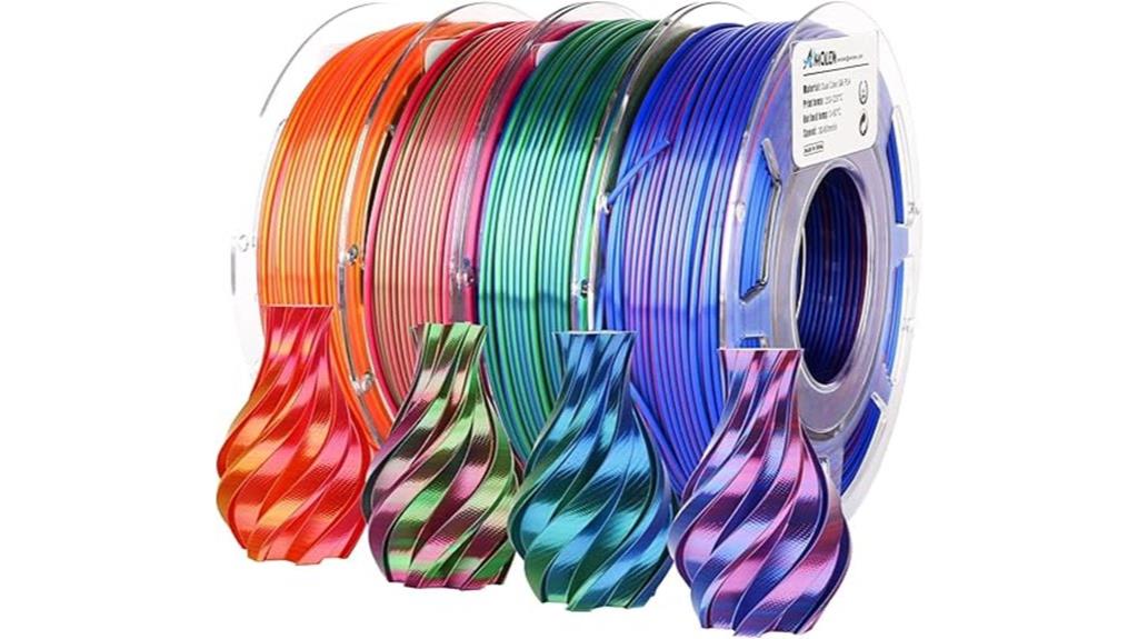silk pla filament bundle