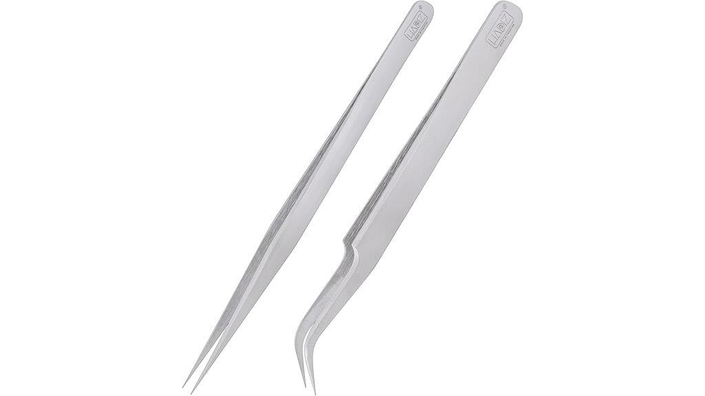 stainless steel precision tweezers