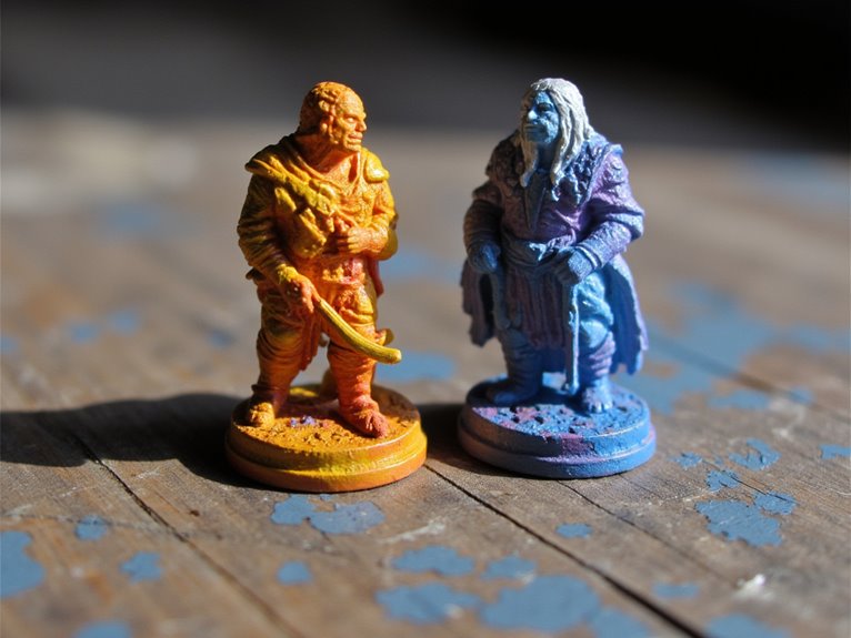 temperature contrast in painting