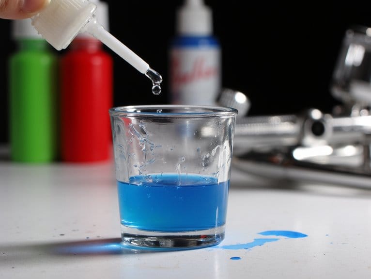 thinning techniques for airbrushing