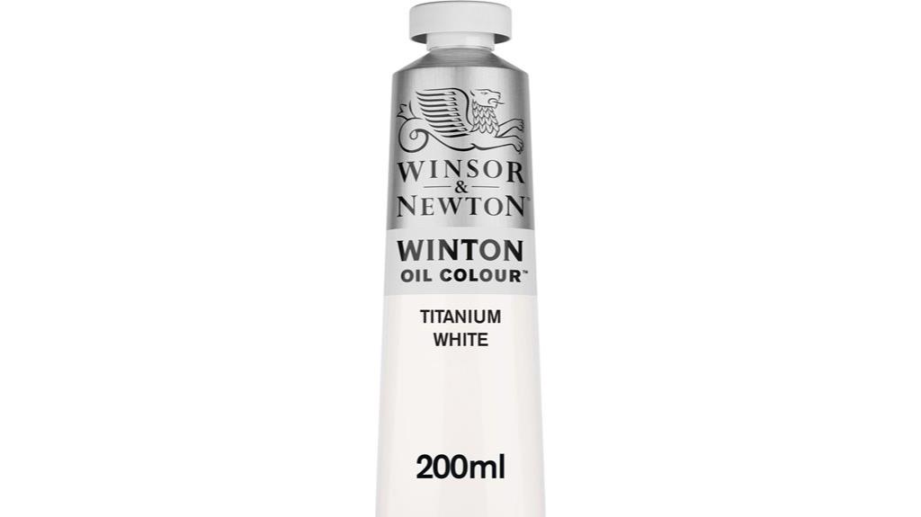titanium white oil paint