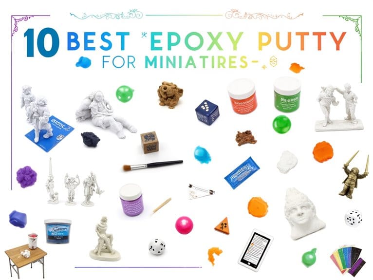 top miniature epoxy putty