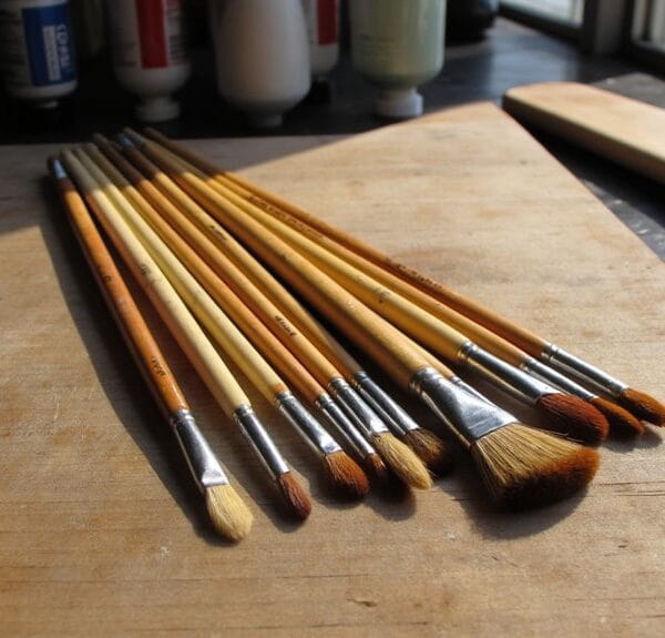 top oil painting brushes