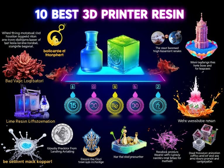 top rated 3d printing resins