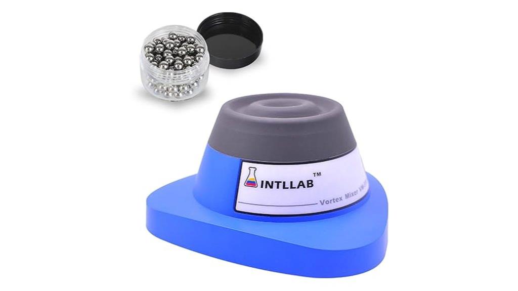 touch activated lab mixer