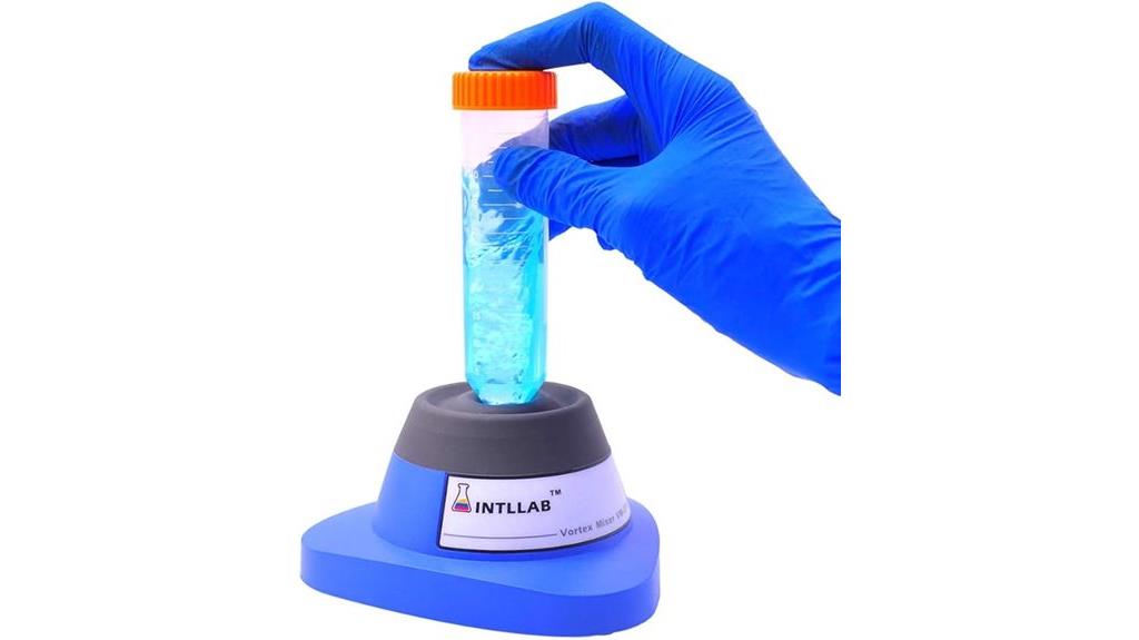 touch operated vortex mixer