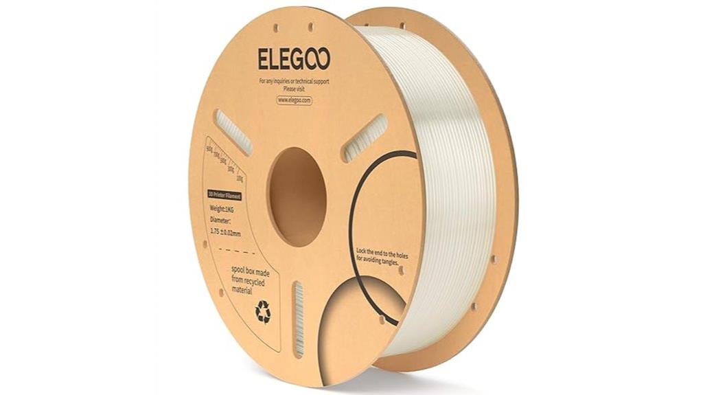 translucent 3d printing filament