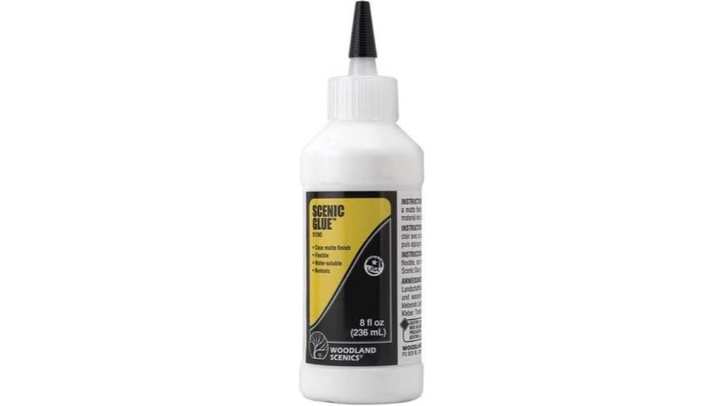 transparent scenic glue 8oz