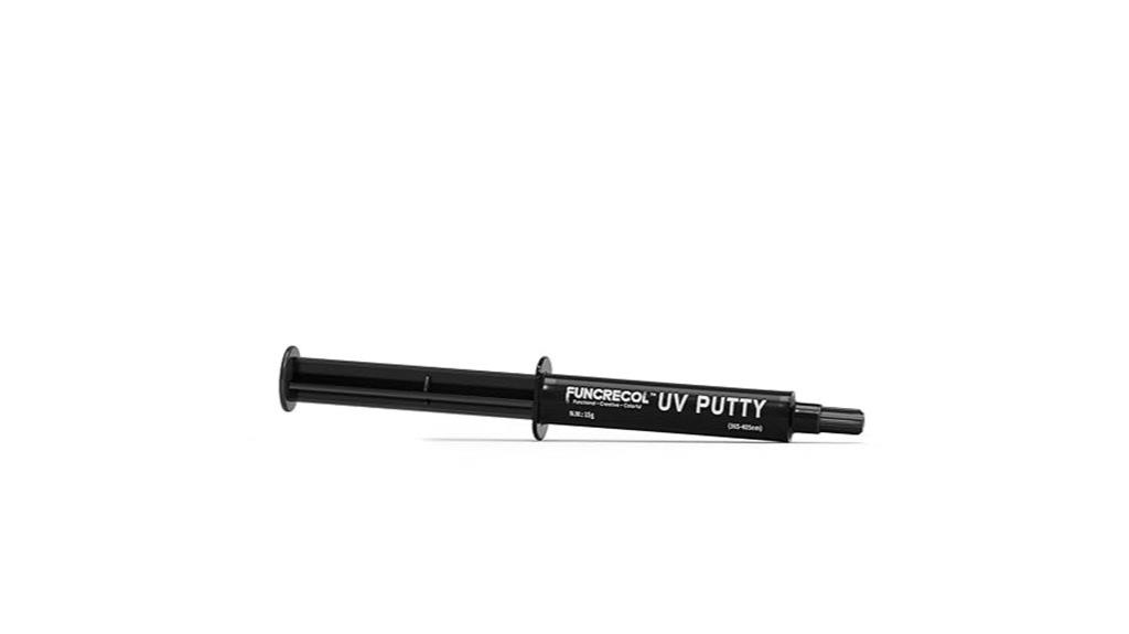 uv curing putty application