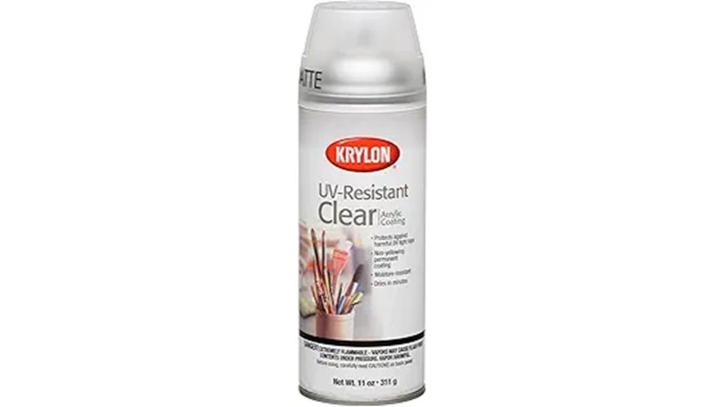 uv resistant matte spray paint