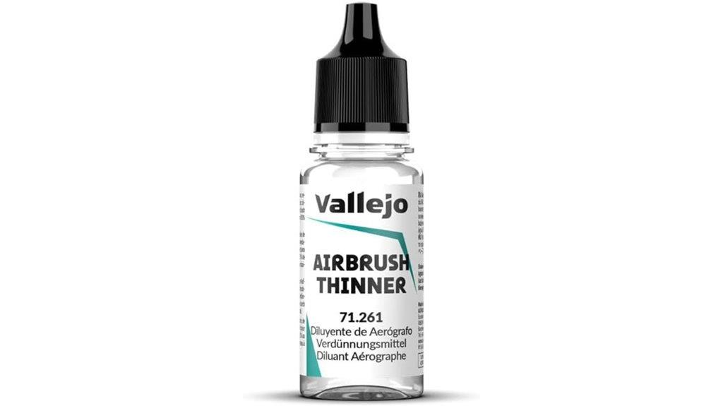 vallejo acrylic airbrush thinner
