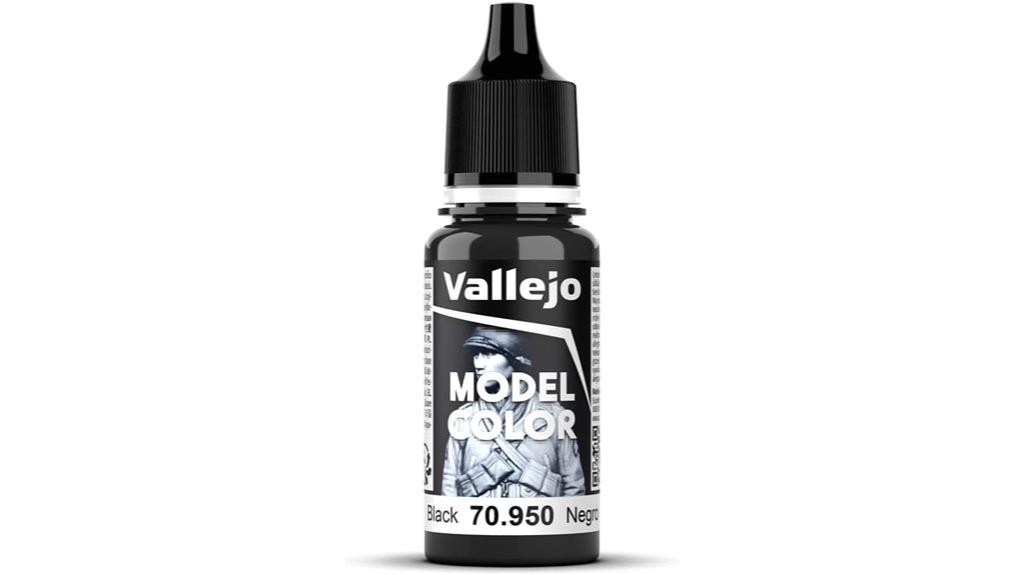 vallejo black paint 17ml