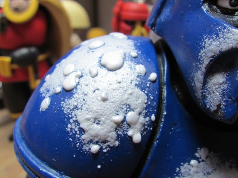 varnish problems on miniatures