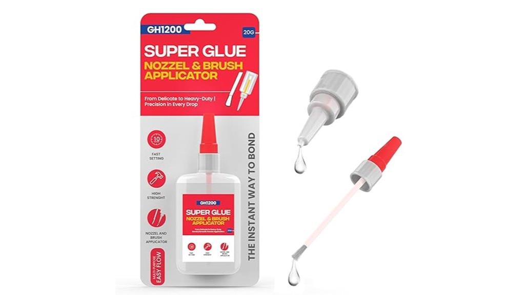 versatile adhesive with applicator