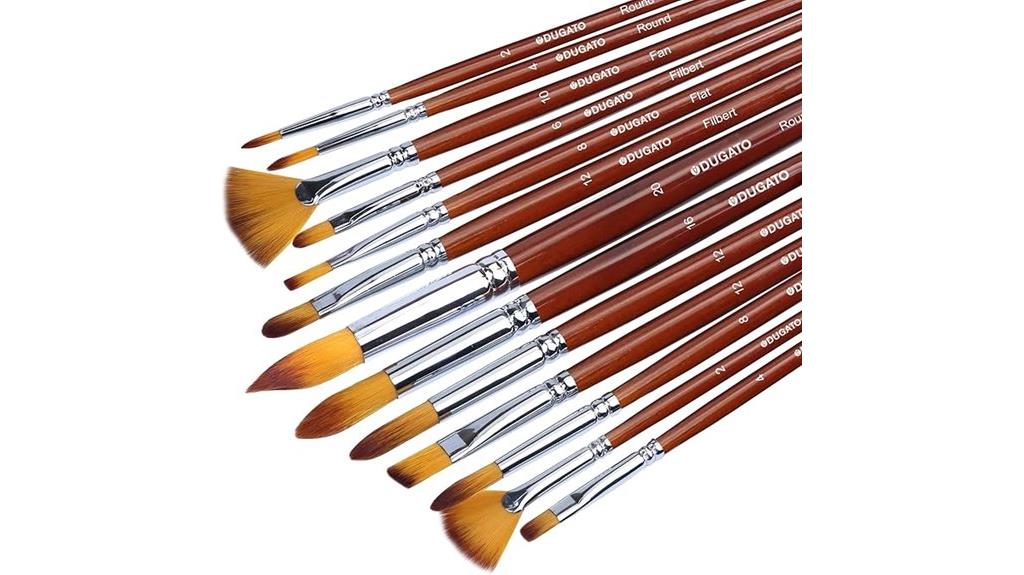 versatile artist paint brushes