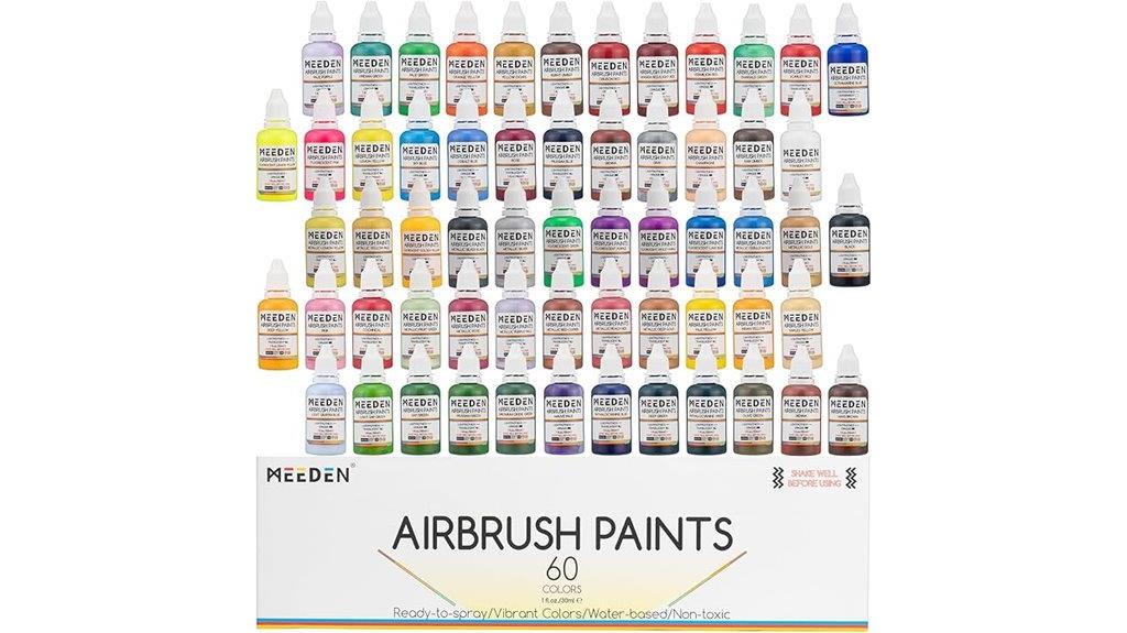 vibrant airbrush paint colors
