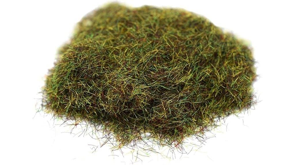 warm green static grass