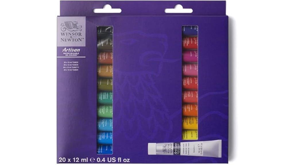 water mixable oil paints