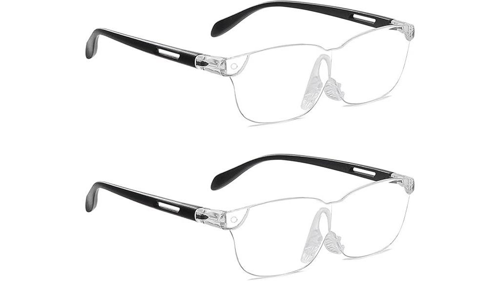 wearable magnifying glasses pack