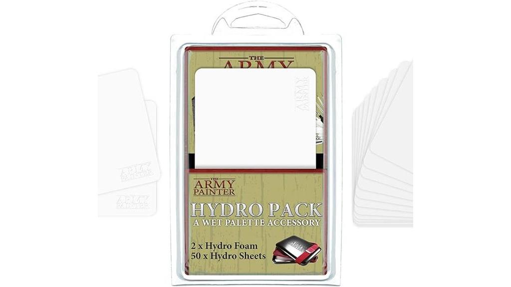 wet palette refill sheets