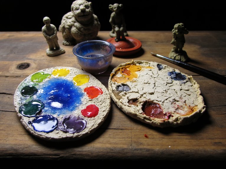 wet versus dry palettes