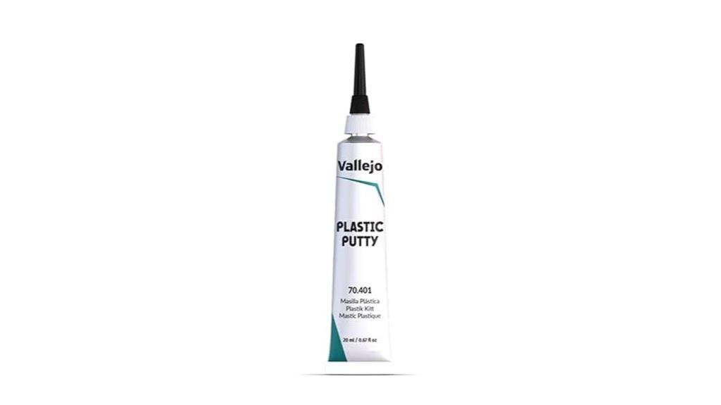 white plastic putty 20ml