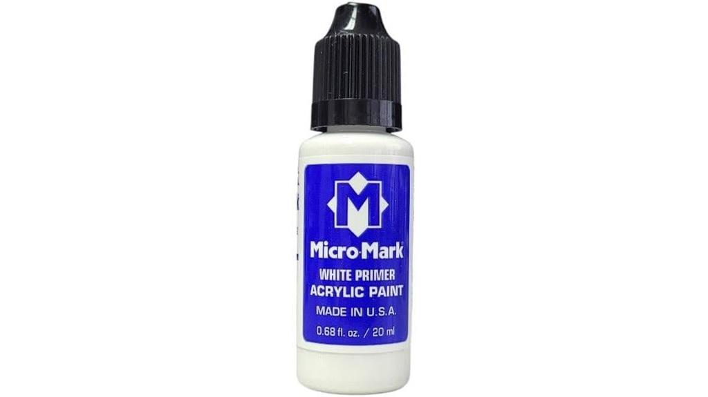 white primer acrylic paint