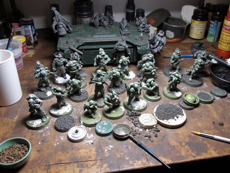 zenithal highlighting painting technique
