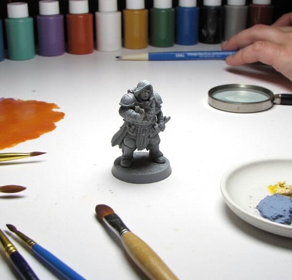 begin miniature painting hobby