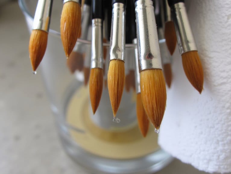 brush cleaning and reshaping techniques