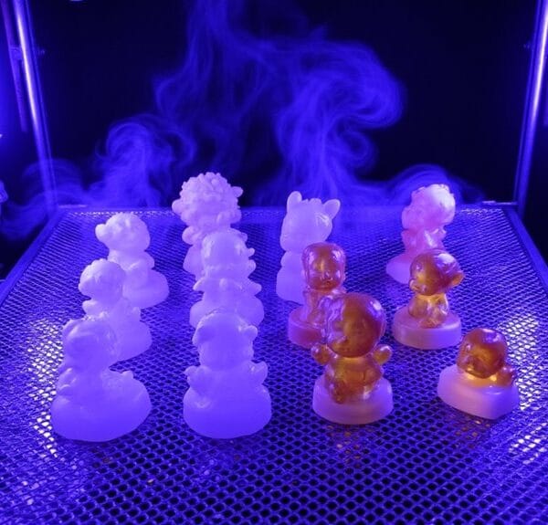 curing resin prints effectively