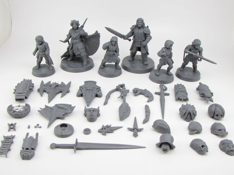 customizable miniatures with modularity