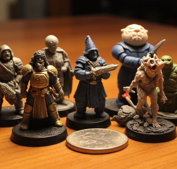 d d miniatures scale specifics