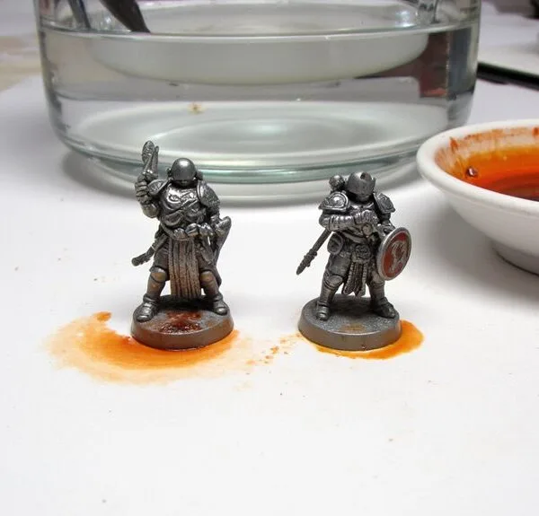 glazing techniques for miniatures