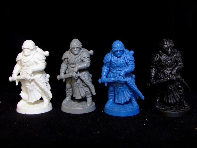 material quality determines miniatures