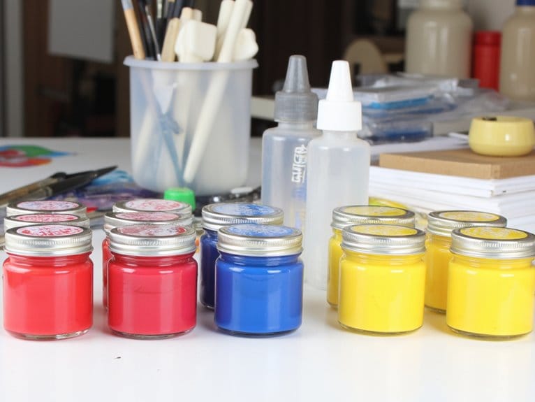 optimal paint storage containers