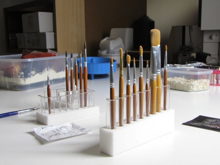 preserve brushes for longevity