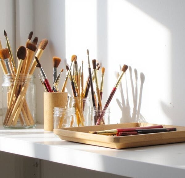 proper brush storage techniques
