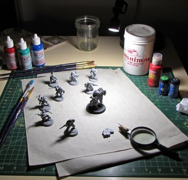 start painting warhammer miniatures
