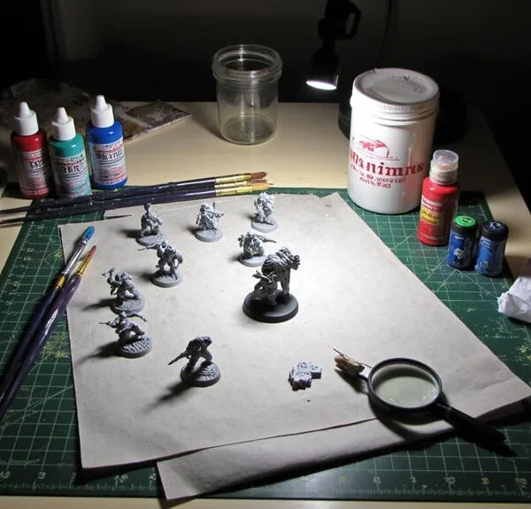 start painting warhammer miniatures