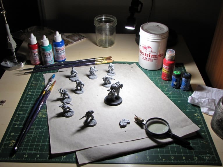 start painting warhammer miniatures